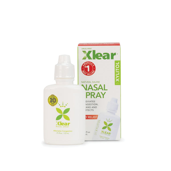 Natural Saline Sinus Nasal Spray with Xylitol 22ml