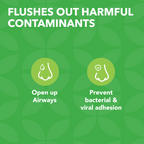 Natural Sinus Rinse with Xylitol and Saline Solution