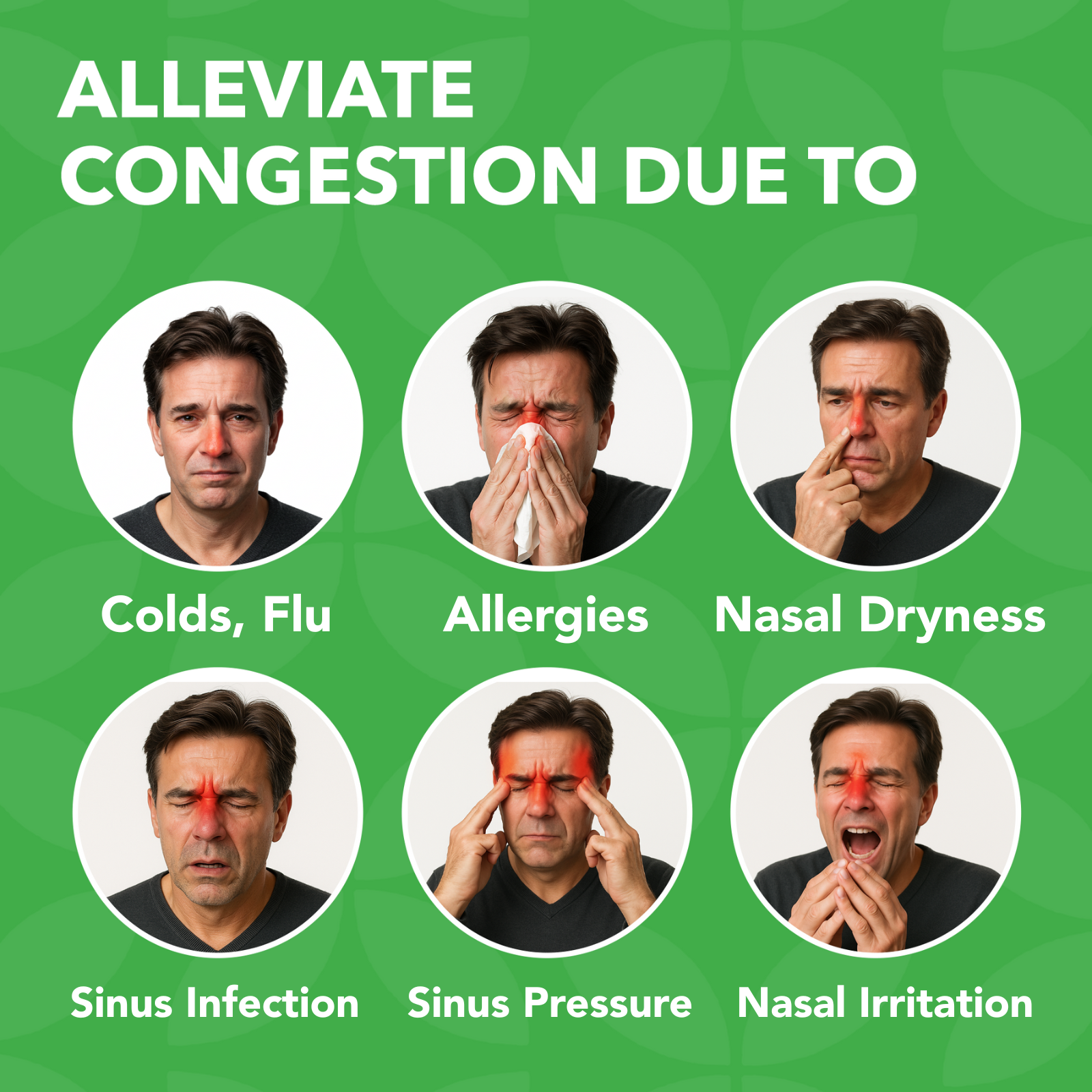 Natural Sinus Rinse with Xylitol and Saline Solution