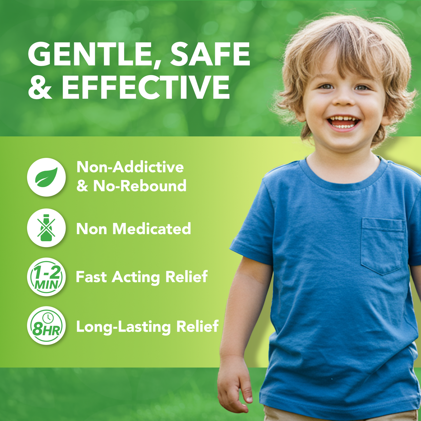 Kids Natural Saline Sinus Nasal Spray 22ml