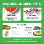 Rescue Natural Saline Nasal Spray with Essential Oils 45ml