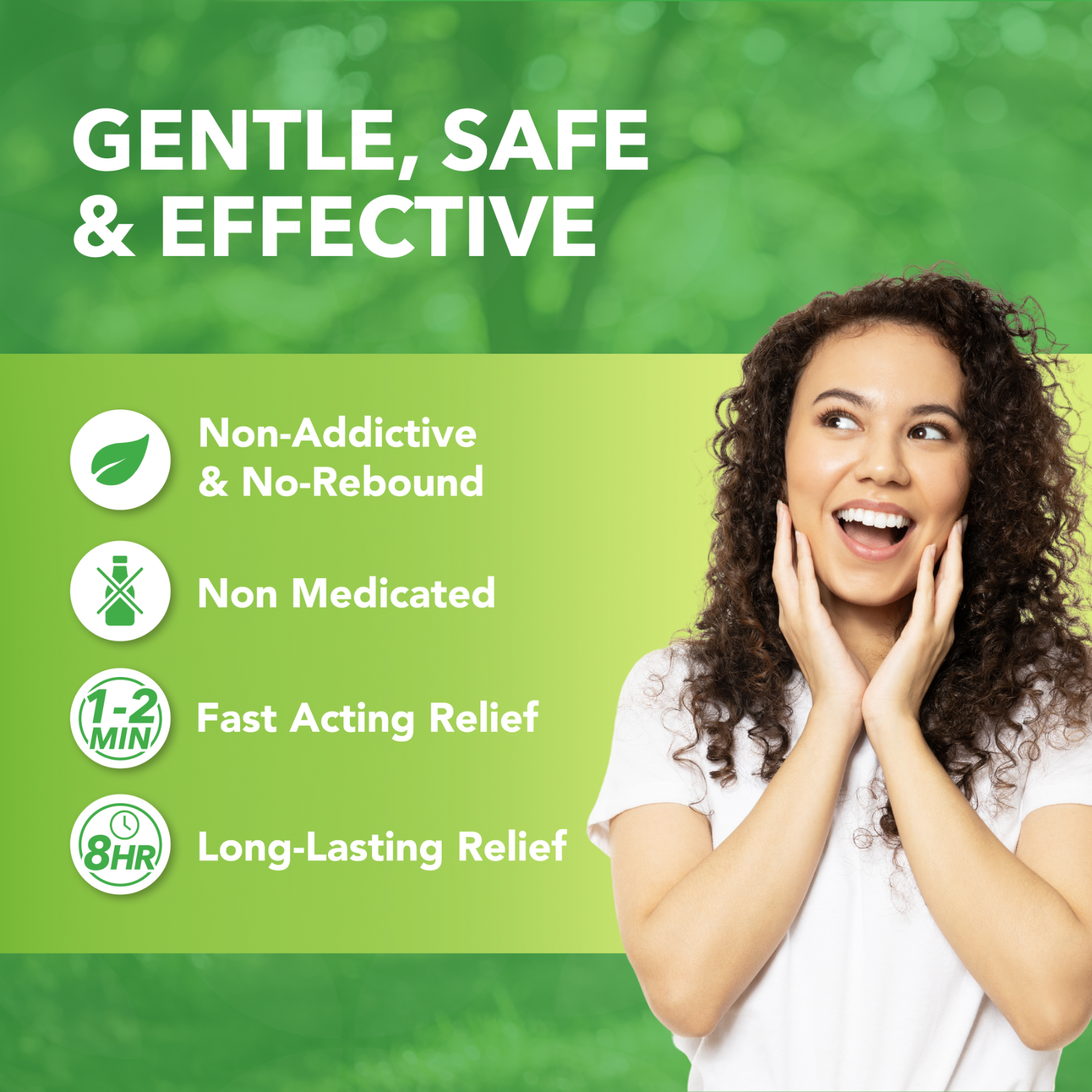 Natural Saline Sinus Nasal Spray with Xylitol 45ml