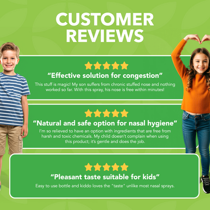 Kids Natural Saline Sinus Nasal Spray 22ml