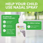 Kids Natural Saline Sinus Nasal Spray 22ml