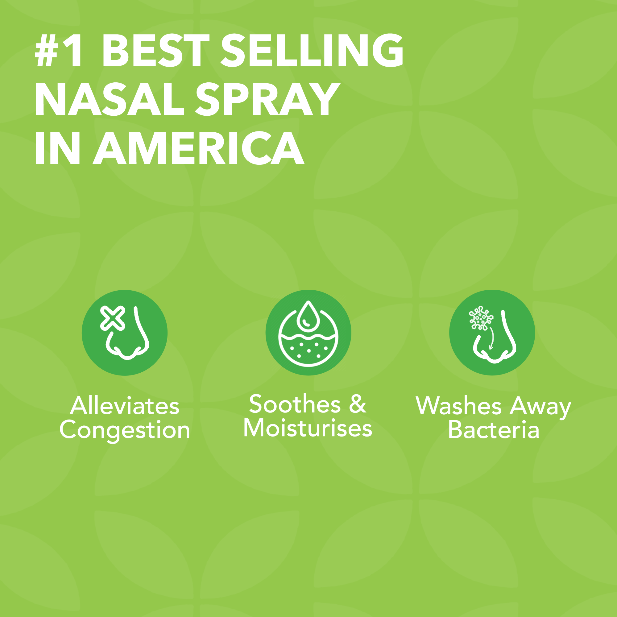 Natural Saline Sinus Nasal Spray with Xylitol 22ml