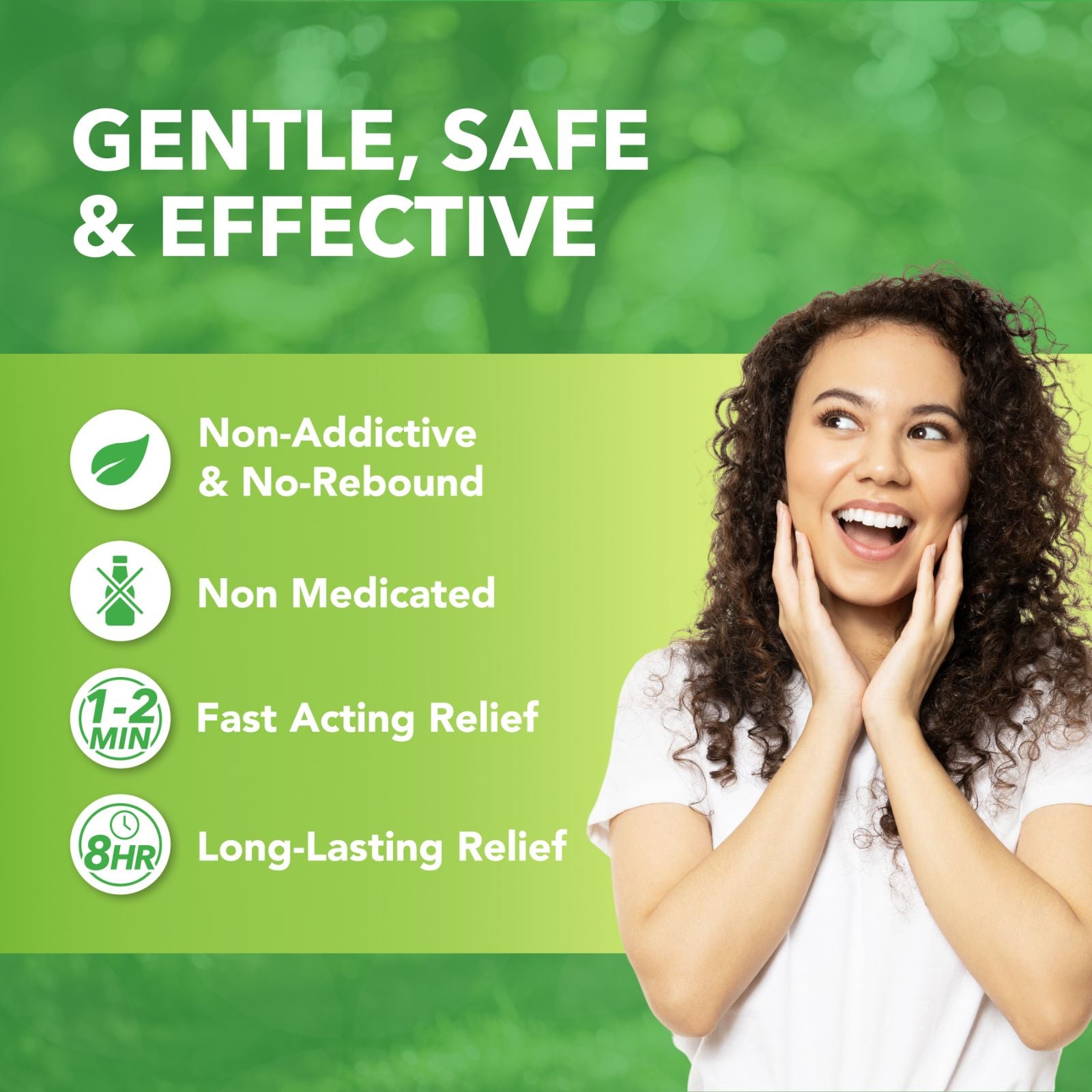 Natural Saline Sinus Nasal Spray with Xylitol 22ml