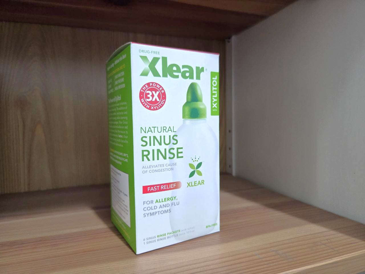 sinus rinse packaging